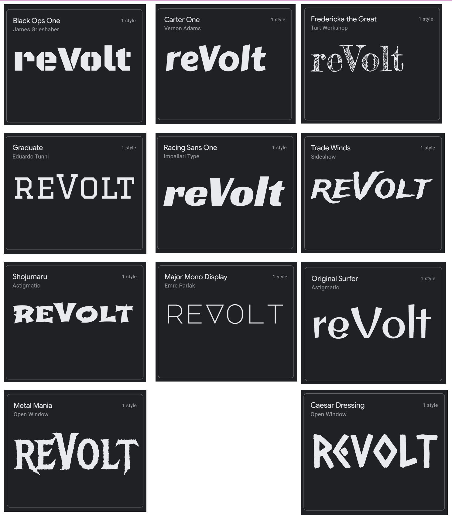 revolt logos